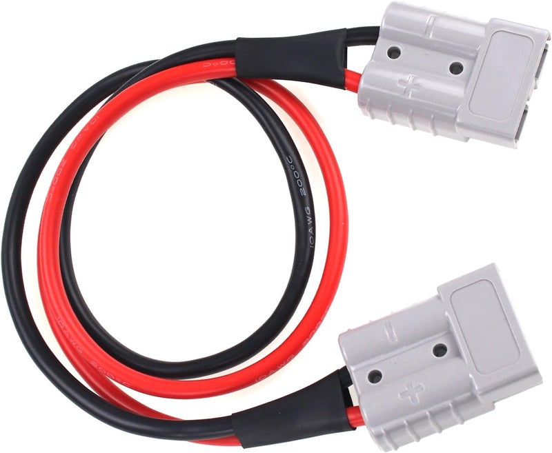 Bumbesti Bumbesi 50A 2FT Battery Quick Connect Disconnect Plug Jumper 10AWG Cables Connectors for Anderson Connector Plug One-to-One Customization Power Forklift Connector - Image 2